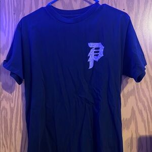 Men's Blue Graphic T-Shirt